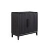 Ample Storage Bar Cabinet - Peppercorn - Image 2