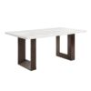 Edwyn - Marble Top Dining Table - Natural - Image 2