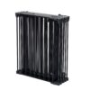 Adjustable Safety Gate 6 Panels Play Yard Metal Doorways Fireplace Fence Christmas Tree Fence Gate For House Stairs Gate Prohibited Area Fence - Black - Image 6