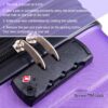 Expanable Spinner Wheel 2 Piece Luggage Set ABS Lightweight Suitcase With Tsa Lock 20" / 24" - Purple - Image 4