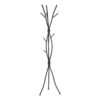 Coat Rack, Hall Tree, Free Standing, 11 Hooks, Entryway, Contemporary & Modern - Black - Image 2