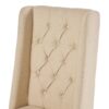 Sophisticated Tufted Dining Chairs (Set of 2) With High Back And Birch Wood Legs - Beige - Image 13