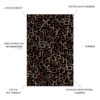 Fenix - Accent Rug - Black / Gold - Image 4