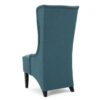 Alight - Upholstered Dining Chair With High Back And Birch Wood Legs - Teal - Image 9