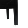 Vintage Style 2 Door Wooden Sideboard Cabinet For Living Room, Dining Room, Or Office - Black Wood - Image 14