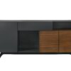 Destin- Ceramic Server - Walnut / Black - Image 3