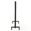 Thayer - Single Panel Iron Fireplace Screen With Geometric Pattern - Black - Image 7