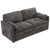 Cozy Upholstered Loveseat Sofa Oversized Comfy Comfy Cloud Sofa Double Cushion Loveseat Sofa Plush Cushion Sofa Couch For Living Room - Gray - Image 13