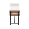 Kari - Farmhouse Bench - Black / Brown / Cream - Image 3