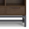 Banting - 9 Cube Bookcase With Drawers - Walnut Brown - Image 7