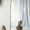 Full Length Mirror, Arched Mirror Hanging Or Leaning Against Wall, LargeMirror For Living Room - Gold - Image 5