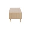 Astro - Contemporary Coffee Table - Natural / White - Image 2