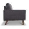Plush Comfort Loveseat - Black - Image 23