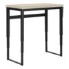 Computer Desk, Home Office, Standing, Adjustable, Laptop, Contemporary & Modern - Taupe - Image 3