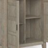 Burlington - Low Storage Cabinet - Distressed Gray - Image 6