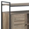 Baina - Rustic TV Stand - Oak - Image 4