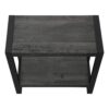 Accent Table, Side Industrial - Black - Image 5