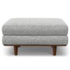 Morrison - Upholstered Sofa And Ottoman Set - Mist Gray - Image 4