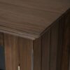 Bedford - Medium Storage Cabinet - Rustic Natural Aged Brown - Image 5