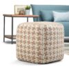 Cullen - Cube Pouf - Natural - Image 6