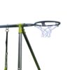 Xns052 Interesting Six Function Swingset With Net Swing Metal Plastic Safe Swing Set 440Lbs For Outdoor Playground For Age 3+ With 31.5" Net Swing - Green / Blue - Image 6
