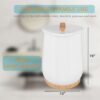 Towel Warmers, Luxury Bucket Towel Warmers, Large Towel Warmers For The Bathroom, Fits Up To 2 Oversized Towels - White - Image 4