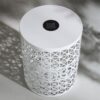 Modern Cranbrook Side Table With Solar Light Functionality - White - Image 13