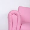 Kids Club Chair Sofa / Sectional And Ottoman - Pink - Image 14