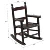 Style Children's Rocking Chair For Indoor Or Outdoor - Espresso - Image 3