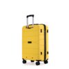 Hardshell Suitcase Spinner Wheels Pp Luggage Sets Lightweight Durable Suitcase With Tsa Lock, 3 Piece Set (20/24/28) - Yellow - Image 11