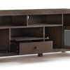 Cosmopolitan - Wide TV Media Stand - Farmhouse Brown - Image 4