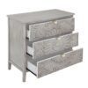 3 Drawer Cabinet, American Furniture, Suitable For Bedroom, Living Room - Light Gray - Image 13