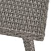 Honolulu - Modern 4 Pieces Wicker Seating Set - Gray - Image 10