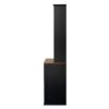 Modern Entryway Bench With Coat Rack, 3 Shelves And Drawers, 3 Sturdy Hooks, Wide Hall Tree With Storage Bench For Hallway - Black - Image 12