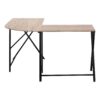 Computer Desk, Home Office, Corner, L Shape, Laptop, Contemporary & Modern - Taupe - Image 2