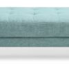 Contemporary Ottoman For Living Rooms - Teal - Image 2