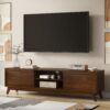 Lennon - Low TV Stand - Walnut - Image 5