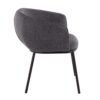 Ashland - Contemporary Chair - Black / Charcoal - Image 2