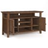 Amherst - TV Media Stand - Rustic Natural Aged Brown - Image 2