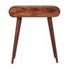 Mini Dressing Table With Foldable Mirror - Caramel - Image 6