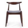 Candescent - Dining Chair With Curved Back And Wood Frame (Set of 2) - Light Gray - Image 6