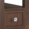 Acadian - Narrow Side Table With Drawer - Brown - Image 12