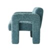 31.10" Wide Boucle Upholstered Accent Chair - Green - Image 5