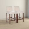 Dorian - Counter Chair (Set of 2) - Beige - Image 3