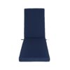 Outdoor Lounge Chair Cushion Replacement Patio Funiture Seat Cushion Chaise Lounge Cushion - Navy Blue - Image 6