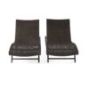 Kauai - Modern Style Wicker Chaise Lounge - Brown Multi - Image 3