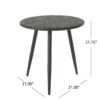Kenneth - 3 Pieces Chat Set Outdoor Furniture - Brown Multi - Image 7
