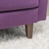Plush Comfort Loveseat - Eggplant - Image 15