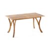 Outdoor Hermosa 7 Piece Wood Dining Set With Cushions - Teak - Image 7