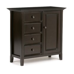 Amherst - Medium Storage Cabinet - Hickory Brown